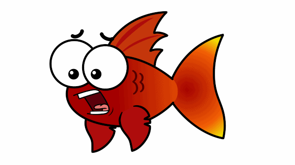 Red Fish - Gif on Behance