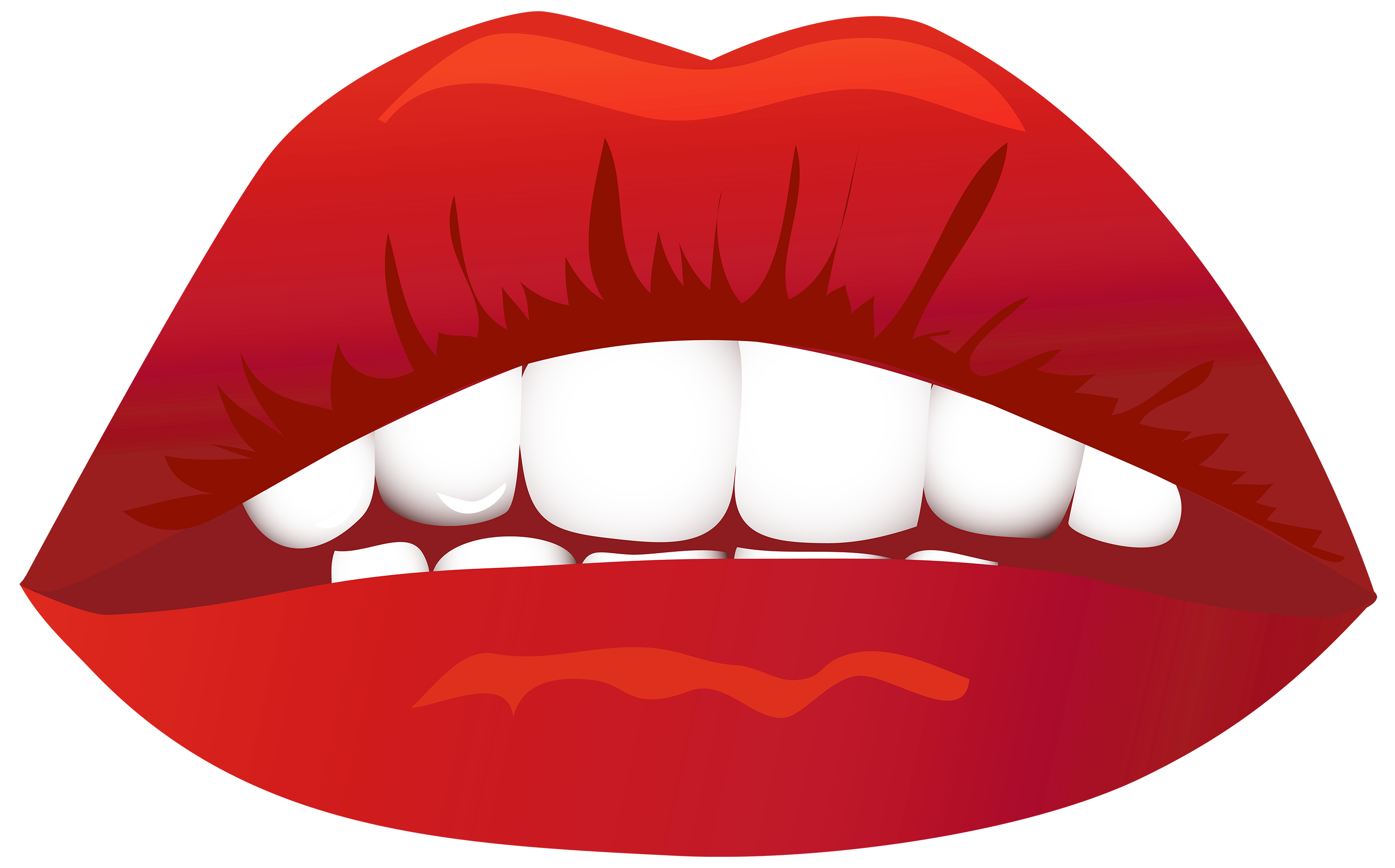 Classy red lips clipart - Cliparting.com