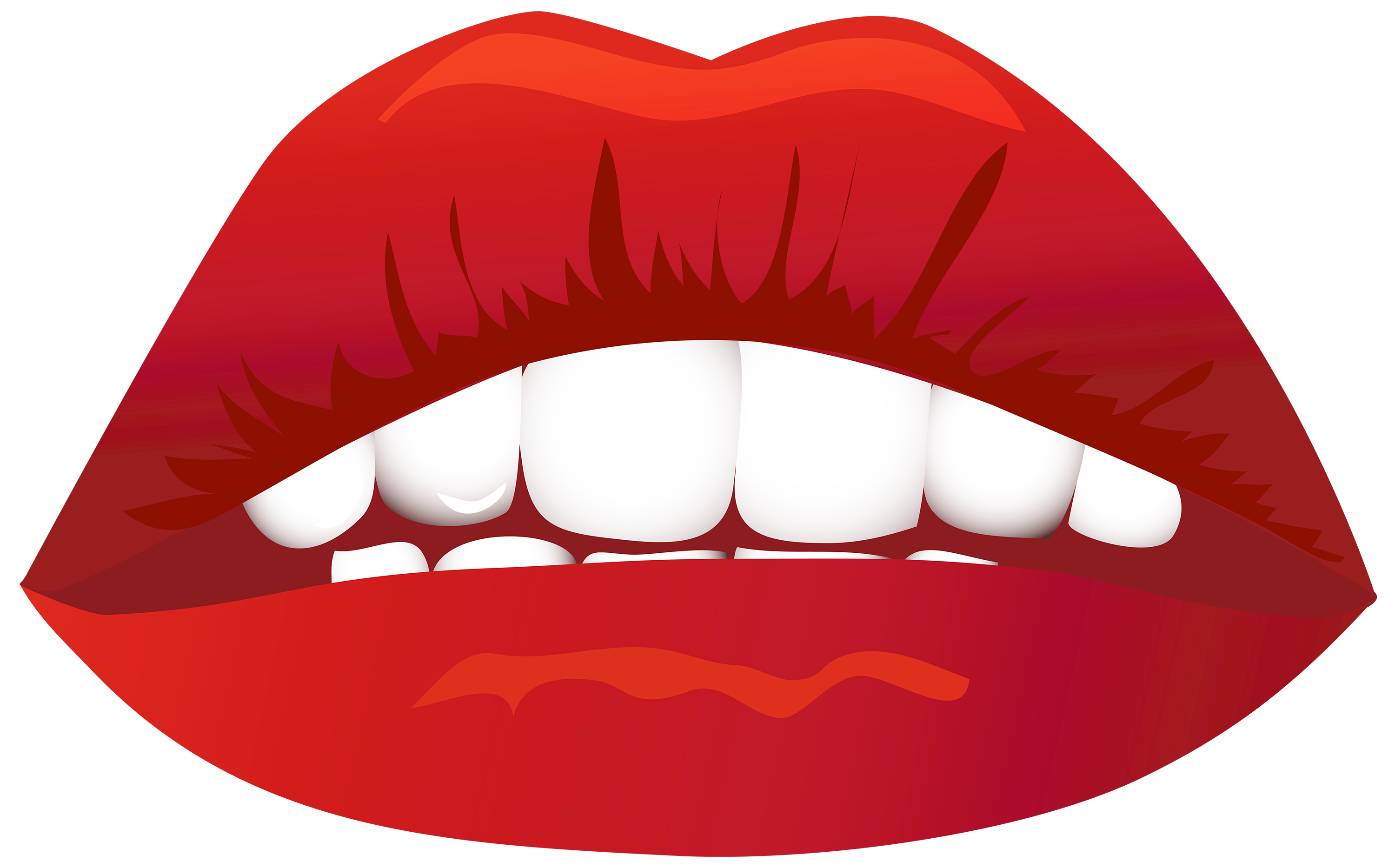 500 views Classy red lips clipart - Cliparting.com