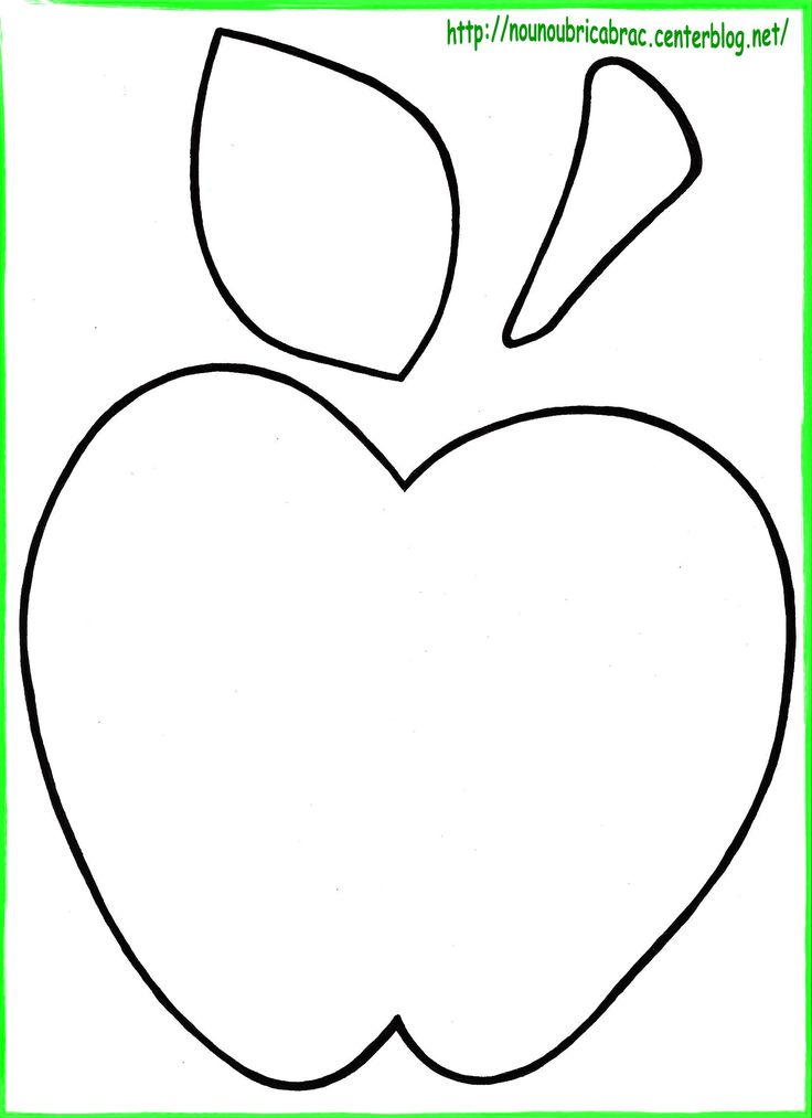 Apple Stem Template