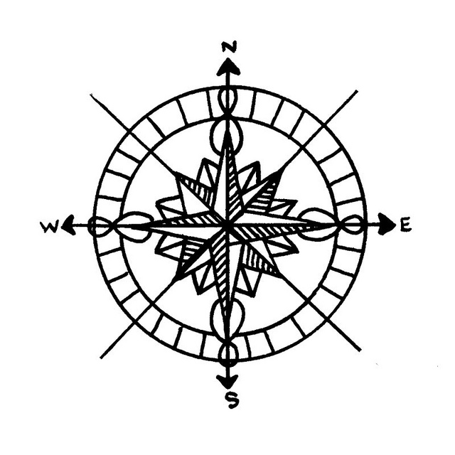 Compass Rose Art