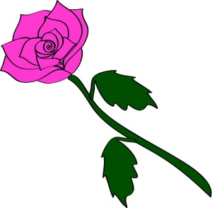 English rose clipart clipart image #3331