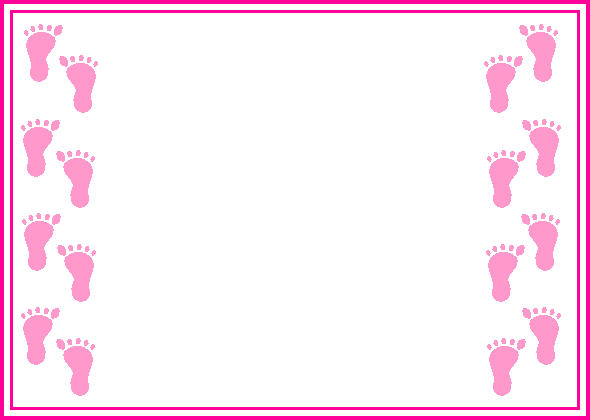 Free Baby Shower Border Templates