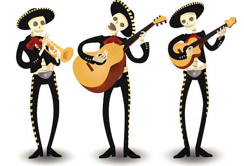 Day Of The Dead Clip Art, Vector Images & Illustrations