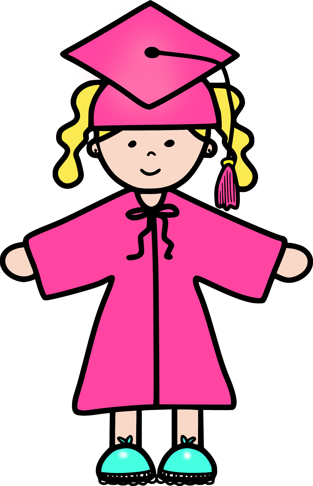 Graduation Cap And Gown Clipart | Free Download Clip Art | Free ...