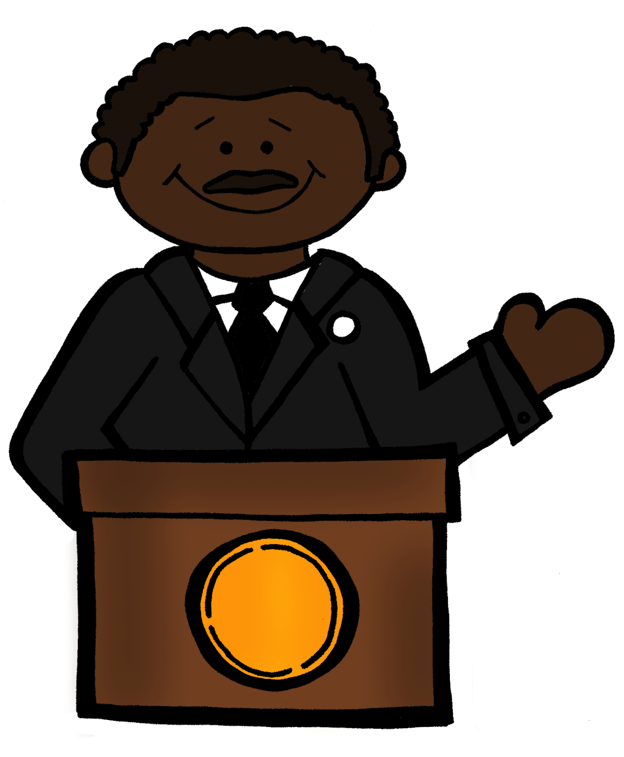 Mlk Clipart | Free Download Clip Art | Free Clip Art | on Clipart ...