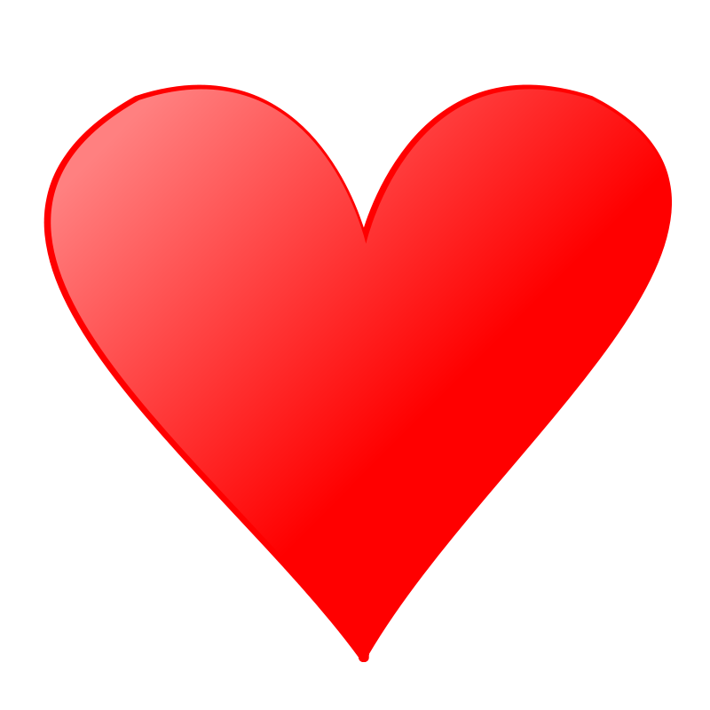 Clipart - Card symbols: Heart