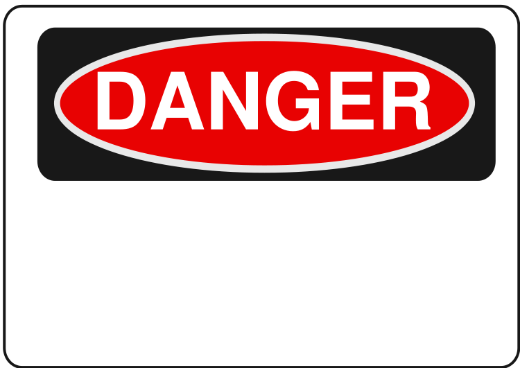 Danger Sign Clipart