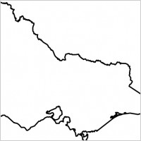 Outline map victoria bc canada saanich peninsula Free vector for ...