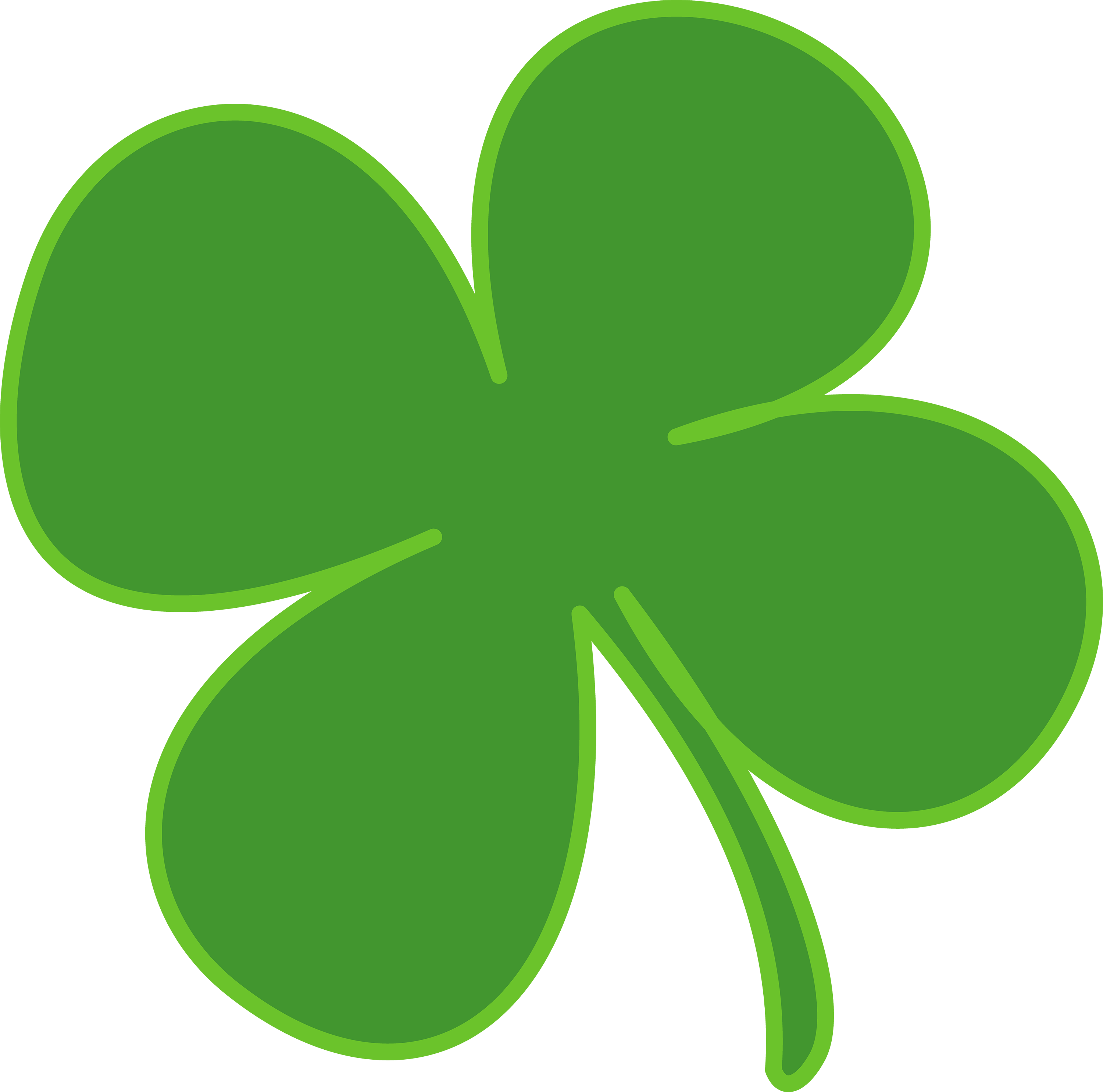 irisches kleeblatt st patricks day