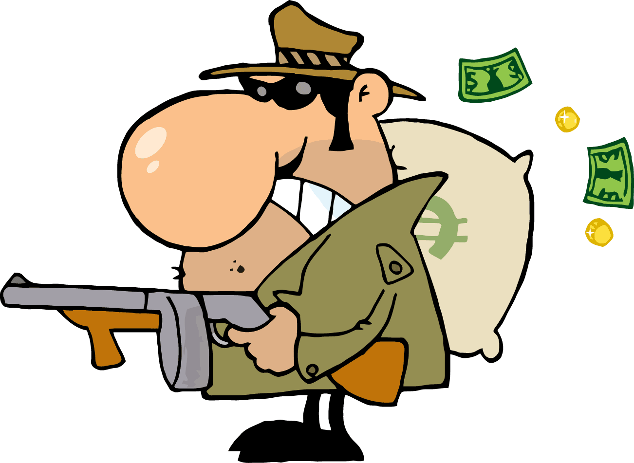 bank robbery clip art - photo #17