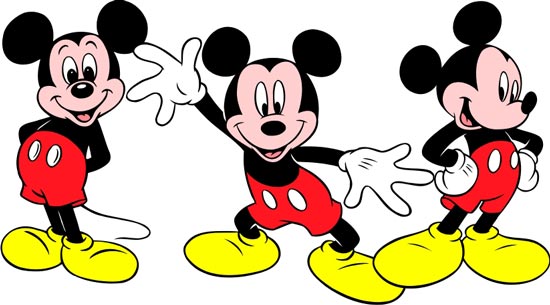 cute mickey mouse clipart - photo #43