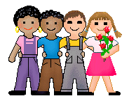 Free Martin Luther King Day clip art of children in a row ...
