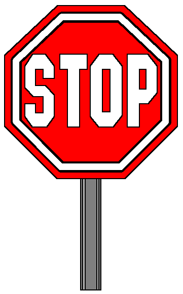 25 Things not to do at a Stop Sign