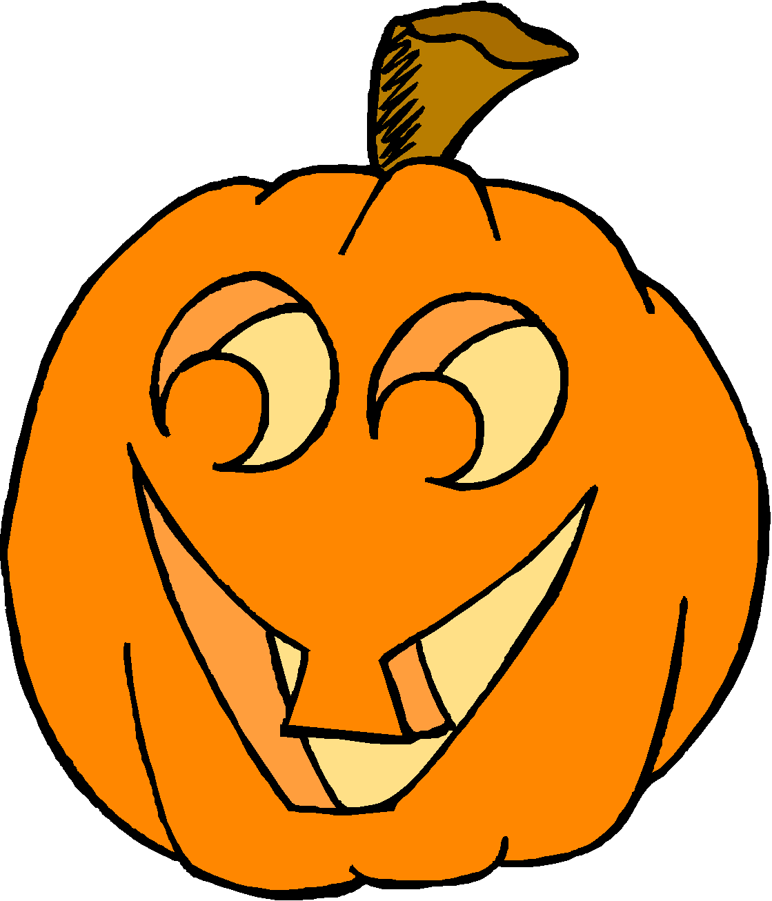 Cartoon Pumkin - ClipArt Best