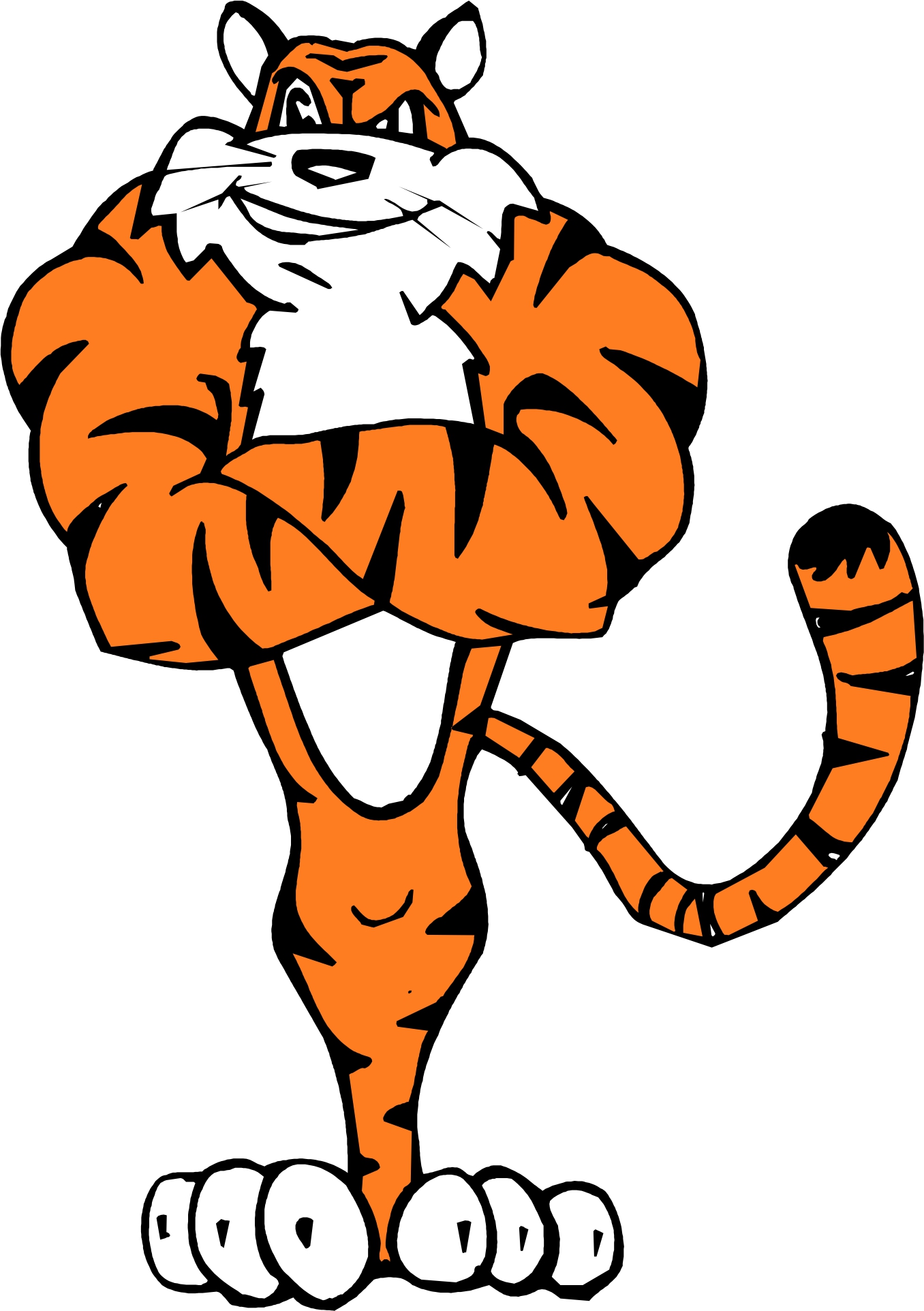 Cartoon Tiger