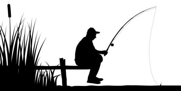 clipart of man fishing - photo #18