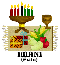 Kwanzaa clip art of Kwanzaa scenes with candles and cup and ...