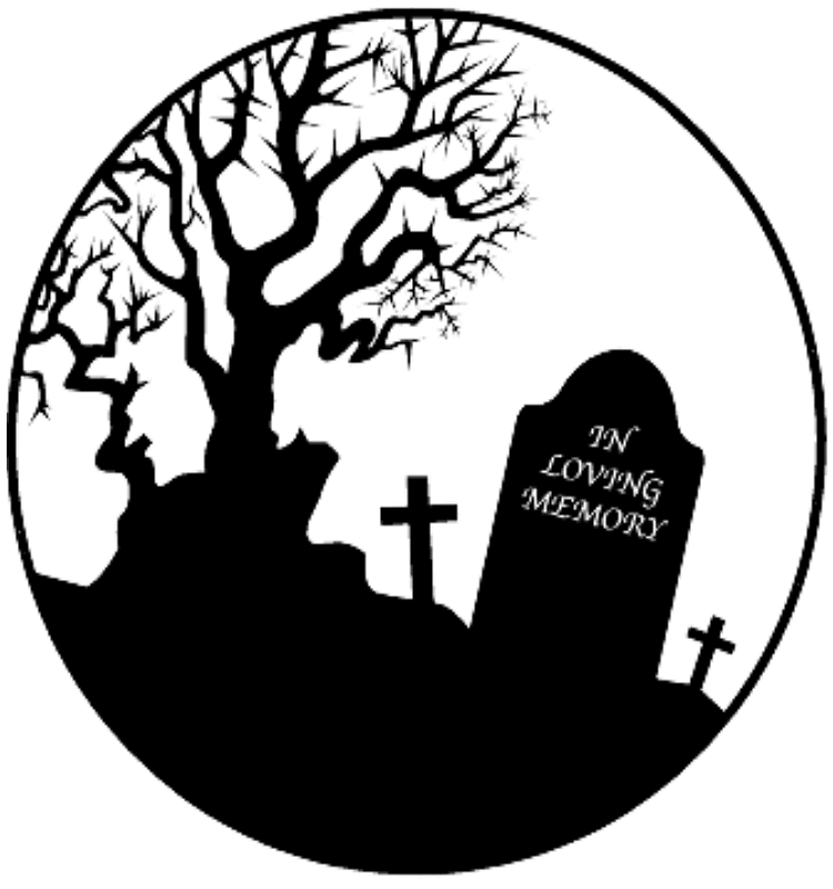 Tombstone Pattern – Free Halloween Pumpkin Carving Patterns