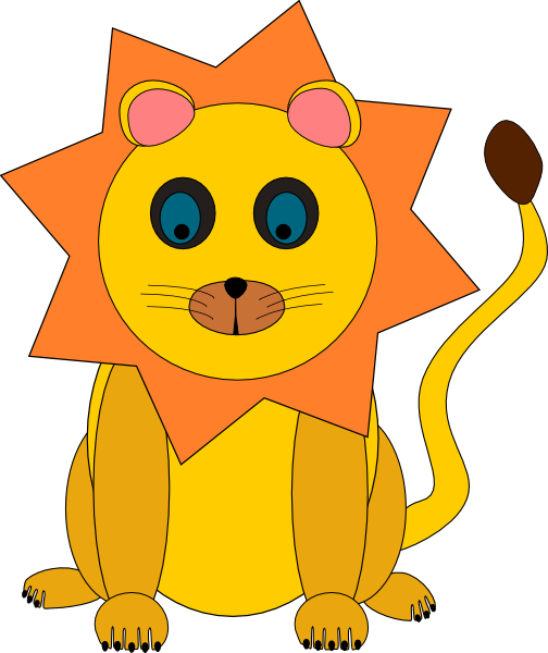 clipart baby lion - photo #7
