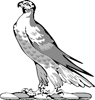 Free Heraldry Clipart - Heraldic clipart falcon_crest1