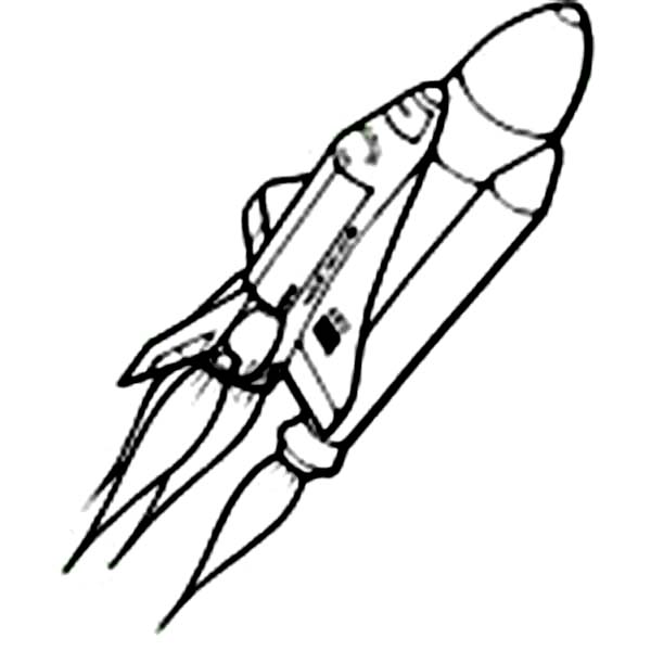 Rockets Line Drawing - ClipArt Best