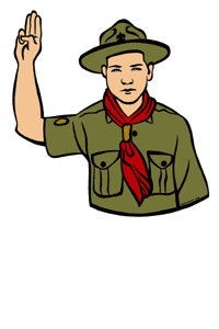 Boy Scout Free LDS Clipart