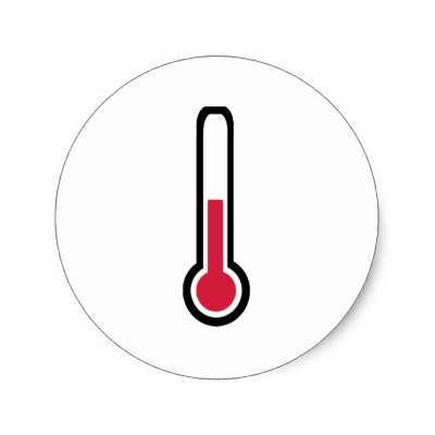 Farenheit Thermometer Blank Clipart