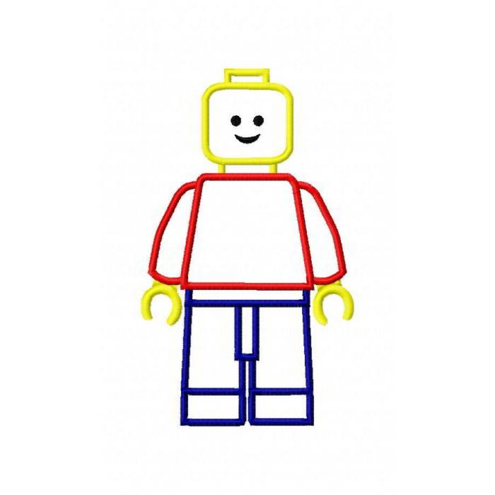 Lego man clip art