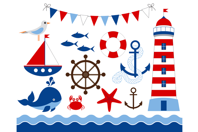 Digital Nautical Clip Art - Free Clipart Images