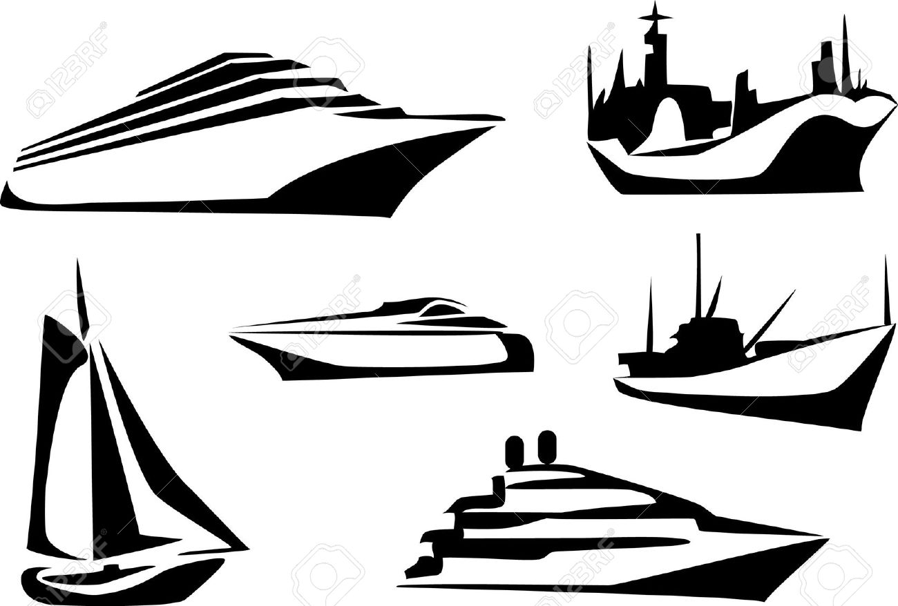 ship silhouette clip art - photo #38
