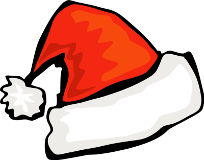 Red hat christmas clipart