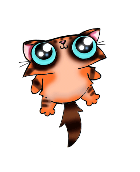 Funny cat free adoptable raccoon by KingZoidLord on DeviantArt