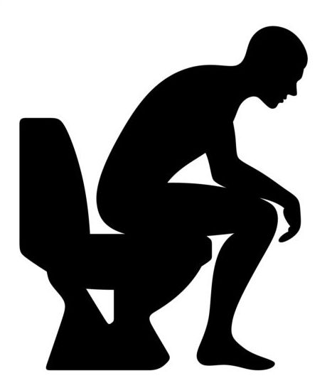 People with toilet silhouettes vector - Vector People, Vector ...