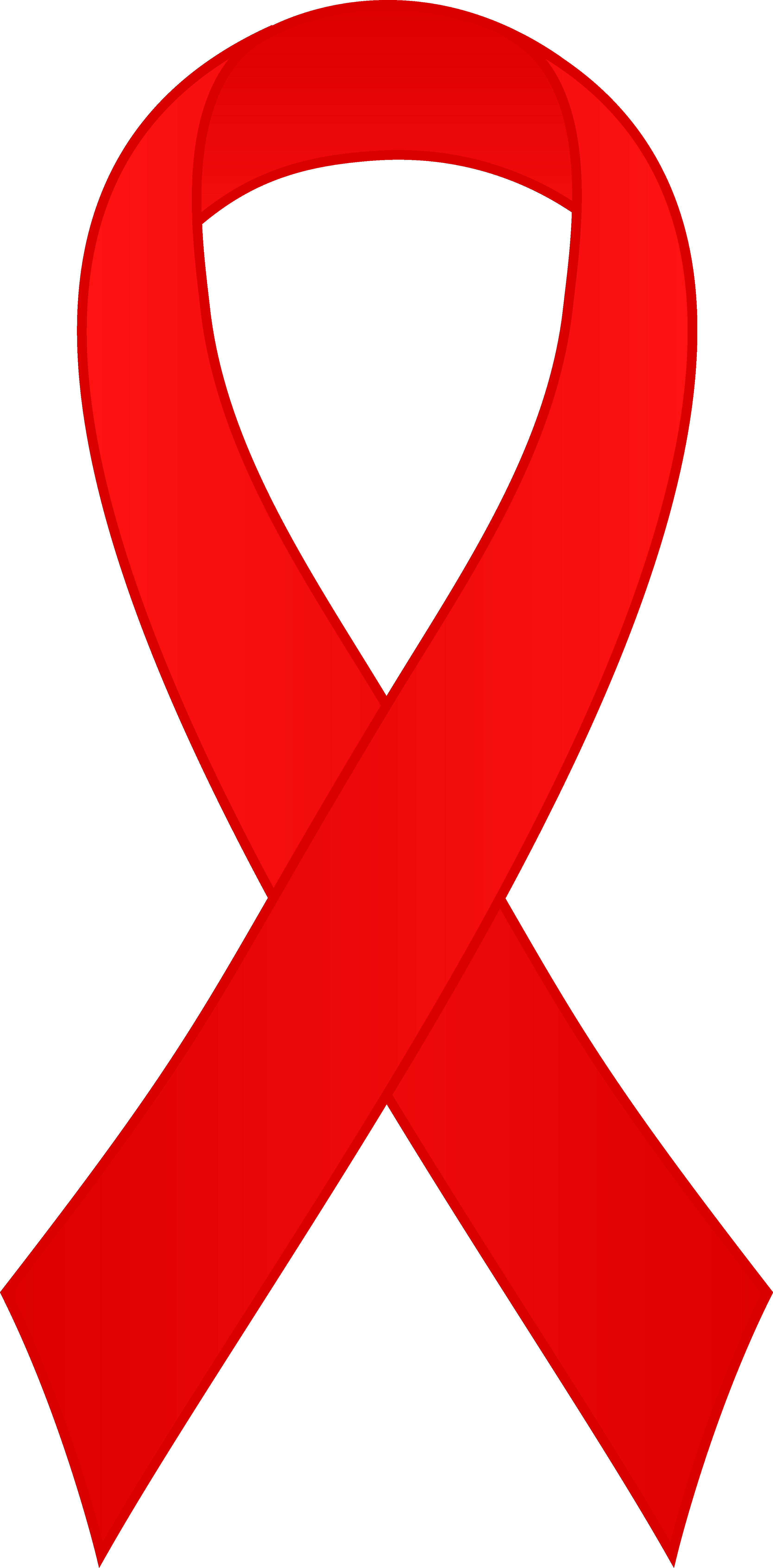 Aids red ribbon clipart