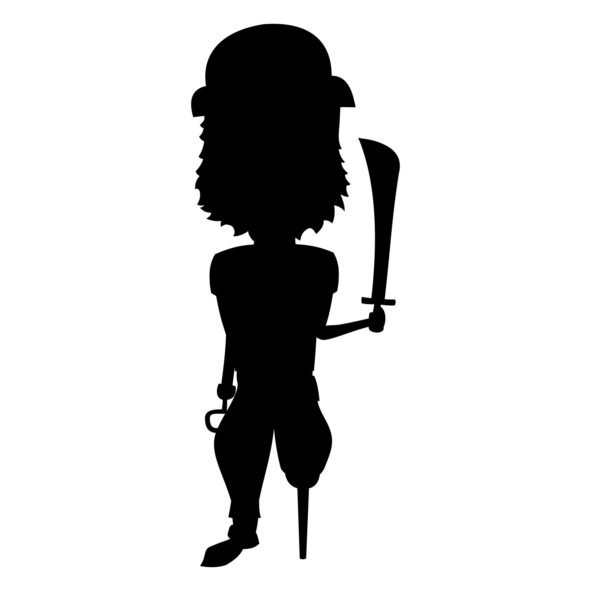 Pirate Silhouette Free Stock Photo - Public Domain Pictures