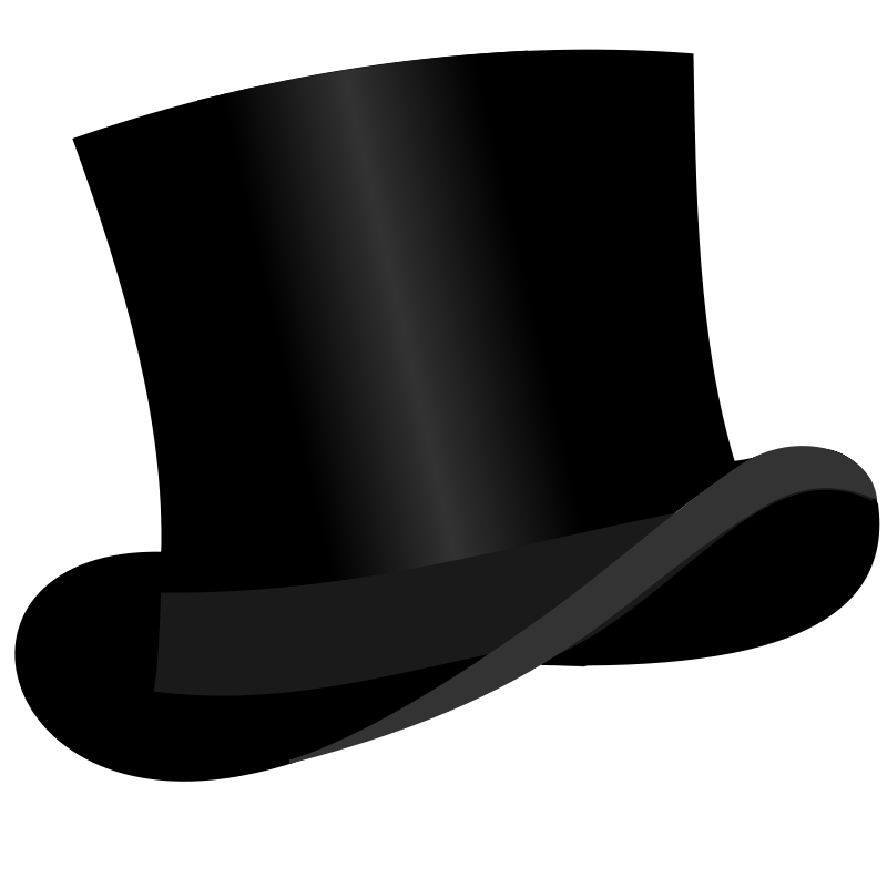 Clip art top hat