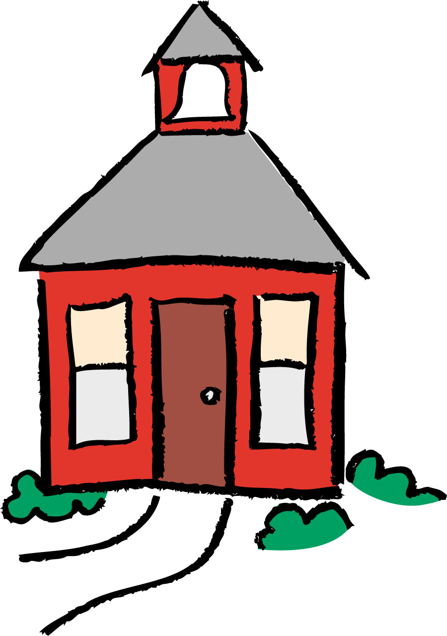 School House Clipart Free - Free Clipart Images