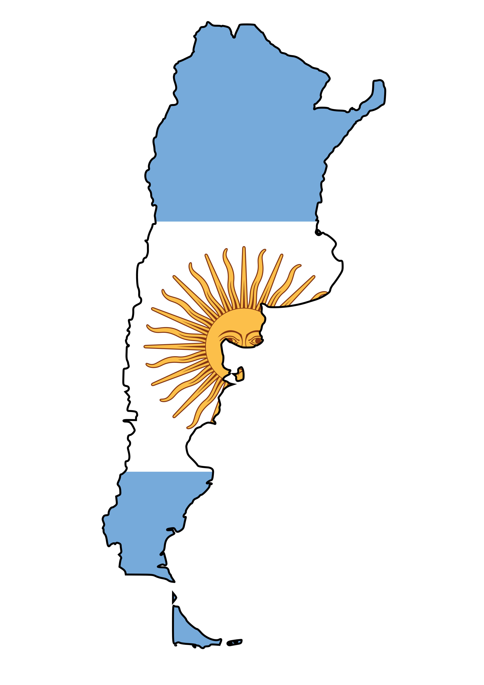 Argentina Flag Pictures - ClipArt Best