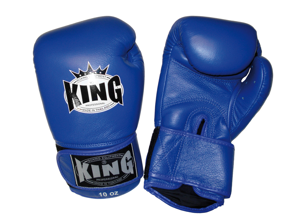 King Professional Boxing Gloves Velcro | Fighters Inc.
