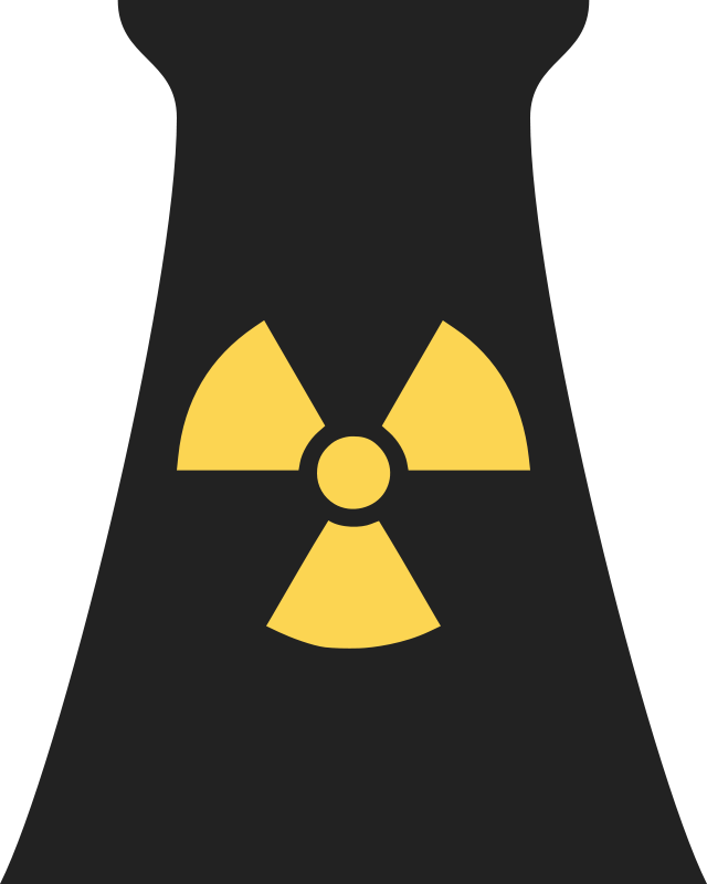 Clipart - Nuclear Power Plant Symbol 1