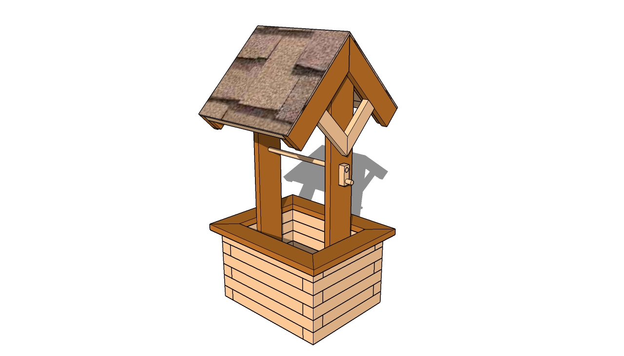 Wishing well planter plans | Free Outdoor Plans - DIY Shed, Wooden 