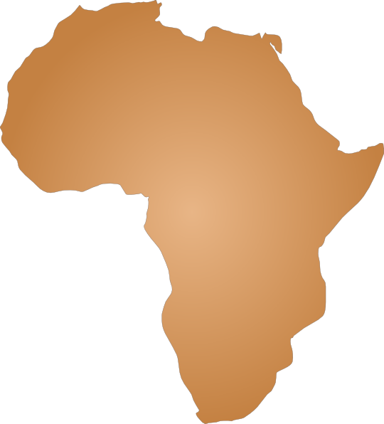 Africa Outline clip art - vector clip art online, royalty free ...