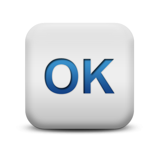 Word OK Icon #116601 » Icons Etc