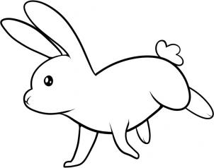 Animals - How to Draw a Rabbit for Kids