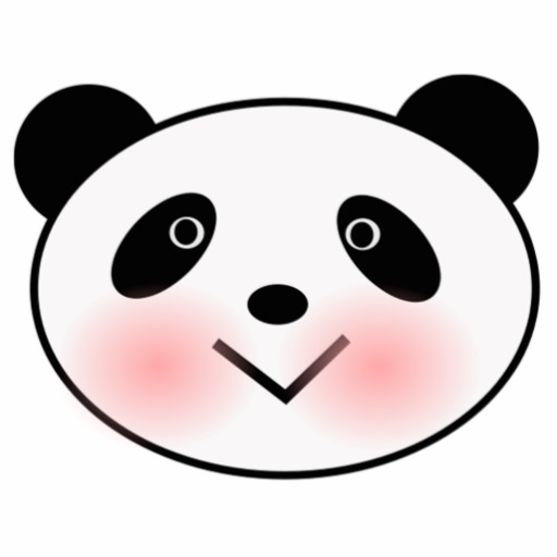 panda head clip art - photo #20