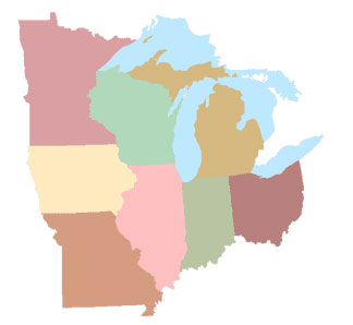 Planning by State, Division of Conservation Planning, Midwest Region