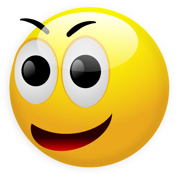 Excited Smiley Face - ClipArt Best