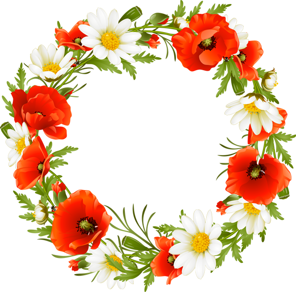 flower wreath clipart free - photo #20