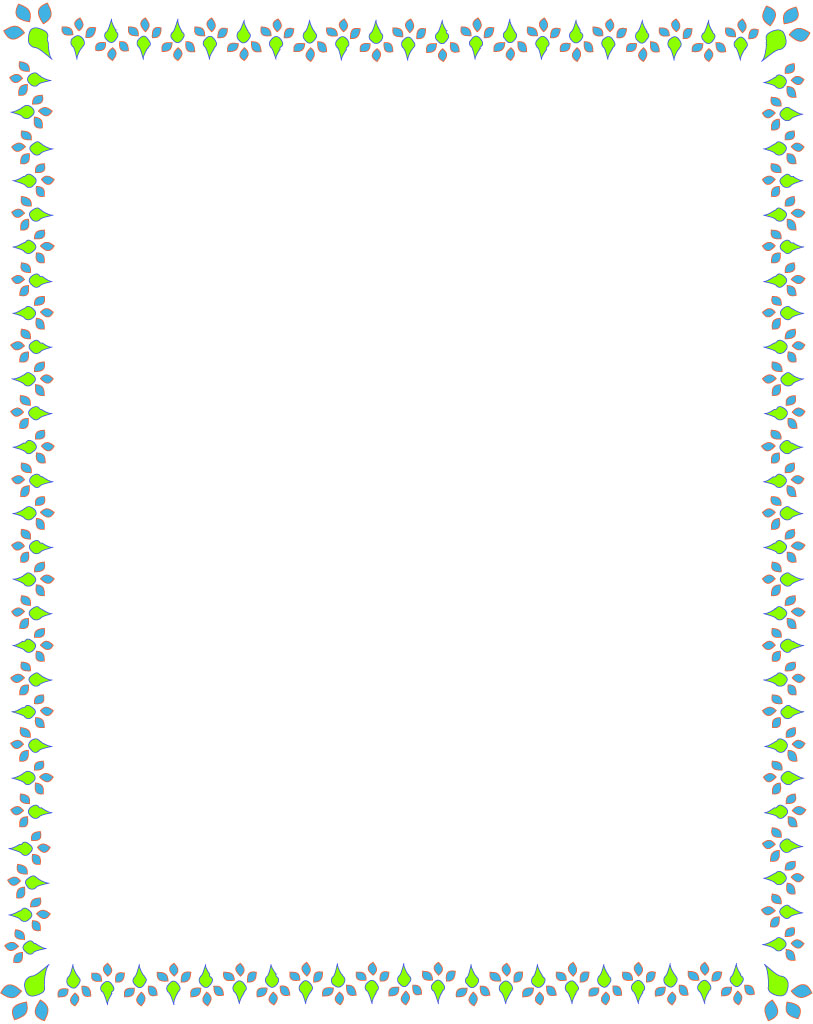 clip art borders spring - photo #4